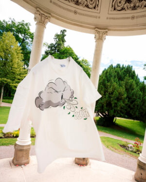 TEE-SHIRT NUAGE GRIS